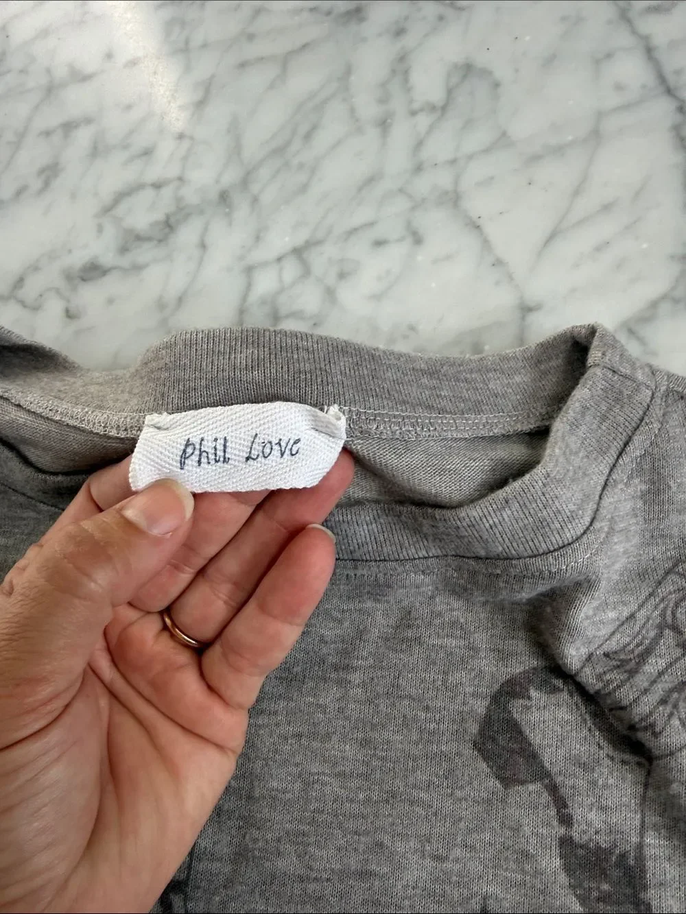 Phil Love Boots Lounge Set Sz L Heather Gray